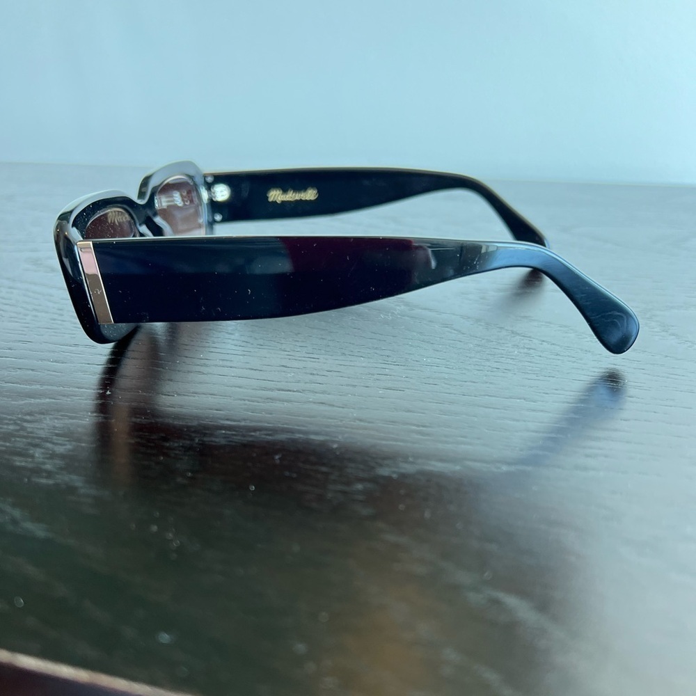 Madewell Baymont Square Sunglasses: Metal Accent Edition - Picture 5 of 13